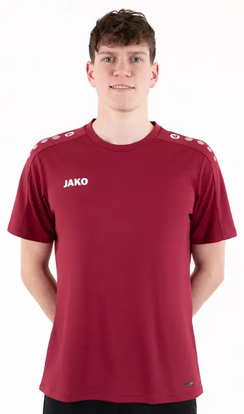 Футболка Jako ONE бордовая 6100-155