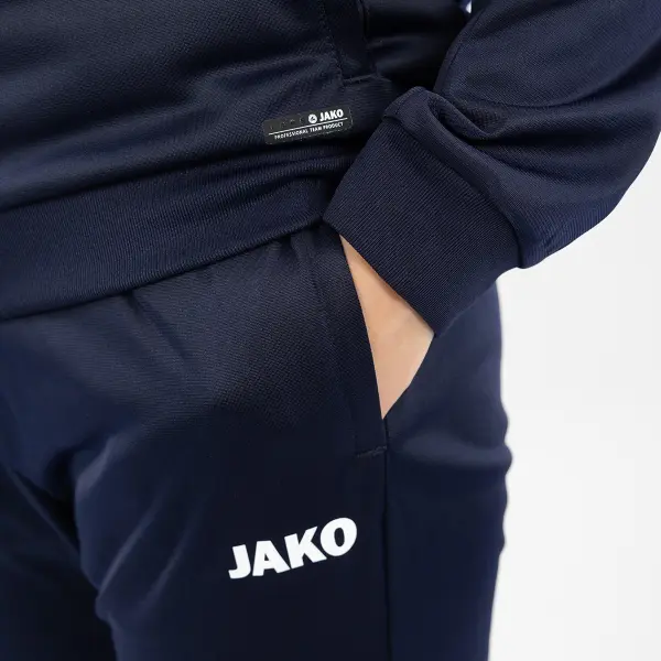 Спортивні штани жіночі Jako ONE темно-синьо-білі 9200D-900