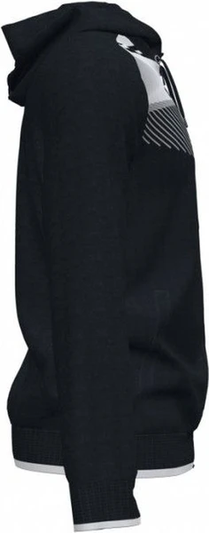 Олимпийка (мастерка) с капюшоном Joma SUPERNOVA II черно-белая 101605.102