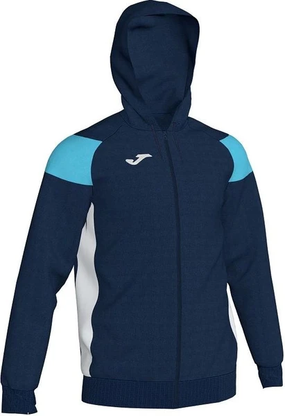 Олімпійка з капюшоном Joma CREW III 101271.342 темно-синьо-блакитна