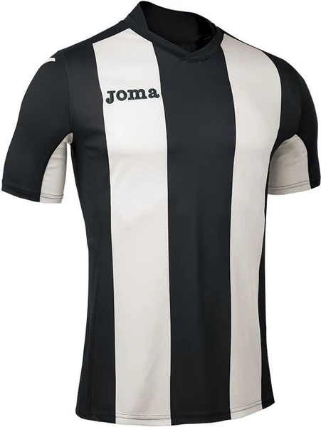 Футболка Joma Pisa V 100403.100 черно-белая