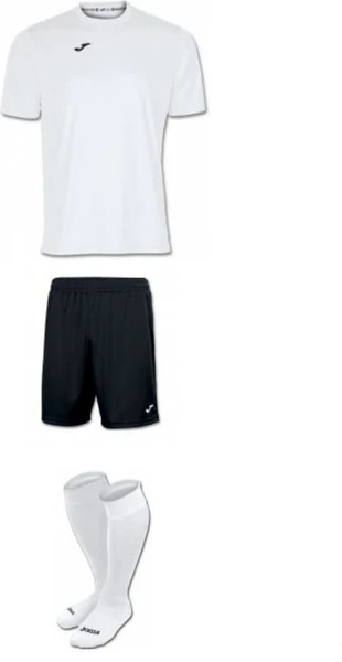 Комплект футбольной формы белый Joma COMBI №5