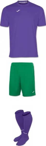 Комплект футбольной формы фиолетовый Joma COMBI №22