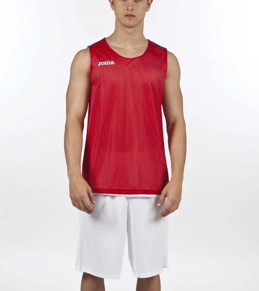 Майка двухсторонняя баскетбольная Joma ARO 100050.600 красно-белая