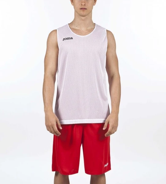 Майка двухсторонняя баскетбольная Joma ARO 100050.600 красно-белая