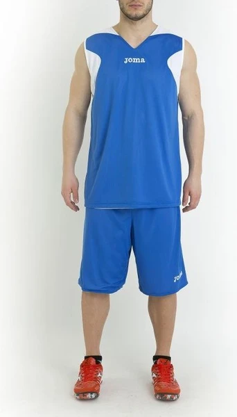 Баскетбольная форма двухсторонняя бело-синяя Joma BASKET 1184.002