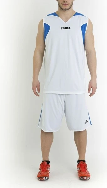 Баскетбольна форма двостороння біло-синя Joma BASKET 1184.002