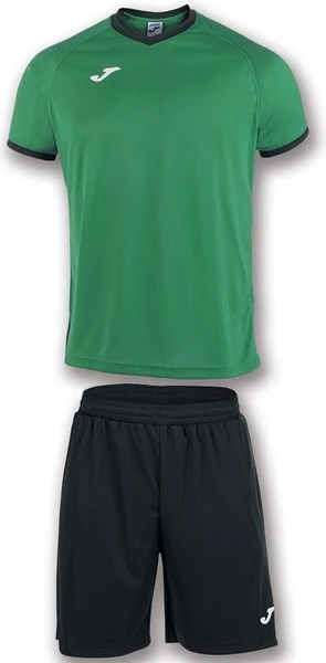 Комплект футбольной формы Joma ACADEMY 101097.451 зелено-черный