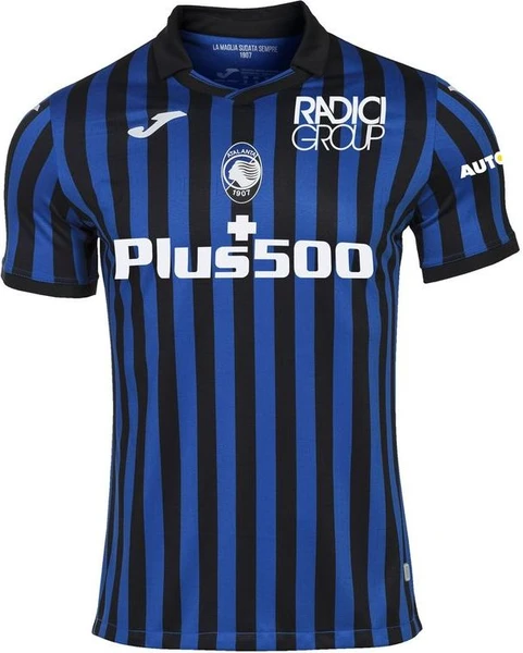 Клубна футболка Joma ФК Аталанта (Atalanta FC) королівська (синьо-чорна) TL.101011V20