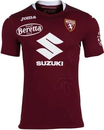 Клубна футболка Joma ФК Торіно (Torino FC) бордово-біла TRN101011S20