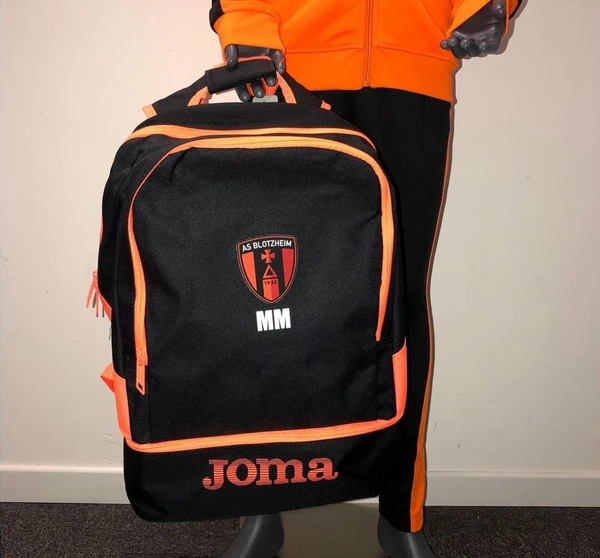 Рюкзак з подвійним дном Joma ESTADIO III 400234.120 чорно-помаранчевий