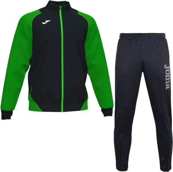 Спортивный костюм Joma ESSENTIAL II 101535.117_8011.12.10 черно-зеленый