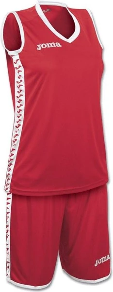 Баскетбольна форма жіноча Joma PIVOT червона 1227W.001