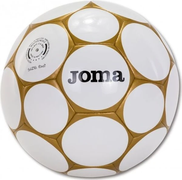 М'яч футзальний Joma GAME SALA T62 біло-золотистий 400530.200 Розмір 4