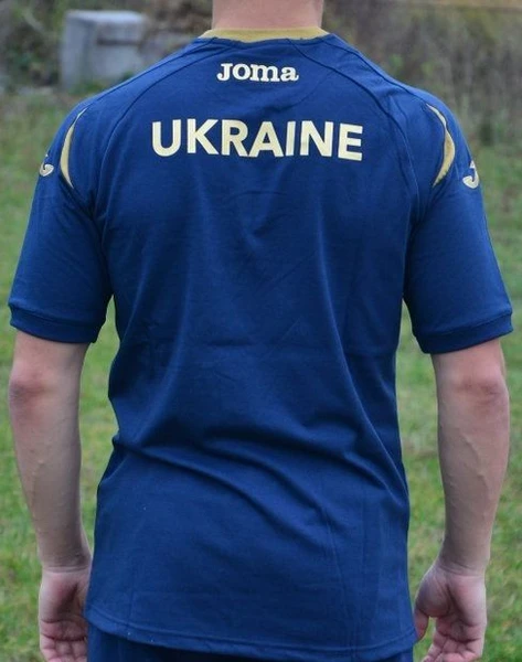 Футболка тренувальна збірної України Joma FFU201032.18 темно-синя
