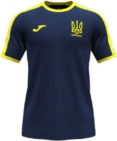 Футболка Joma сборной Украины темно-сине-желтая AT102362A339
