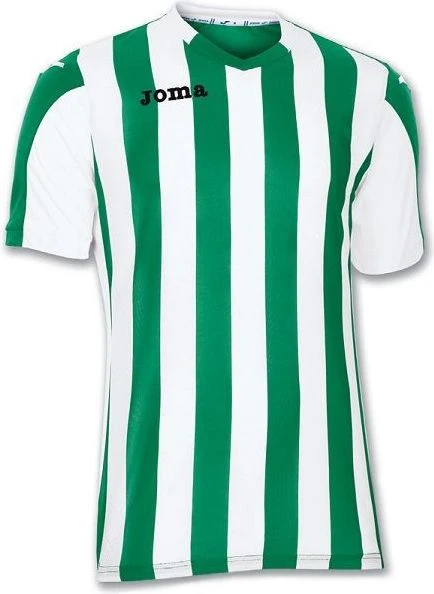 Футболка зелено-біла Joma COPA 100001.450