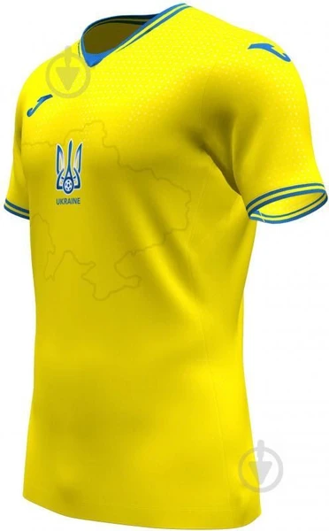 Футболка сборной с картой Украины желтая Joma ЕВРО-2020 AT102404A907