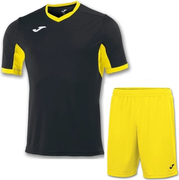 Комплект футбольної форми Joma CHAMPION IV чорно-жовтий 100683.109_100053.900