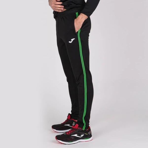 Спортивні штани Joma CLASSIC чорно-салатові 101654.117