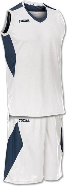 Баскетбольная форма Joma SPACE бело-темно-синяя 100188.203