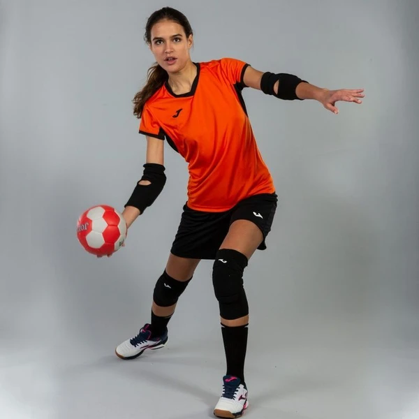 Футболка женская Joma CHAMPION IV оранжево-черная 900431.801