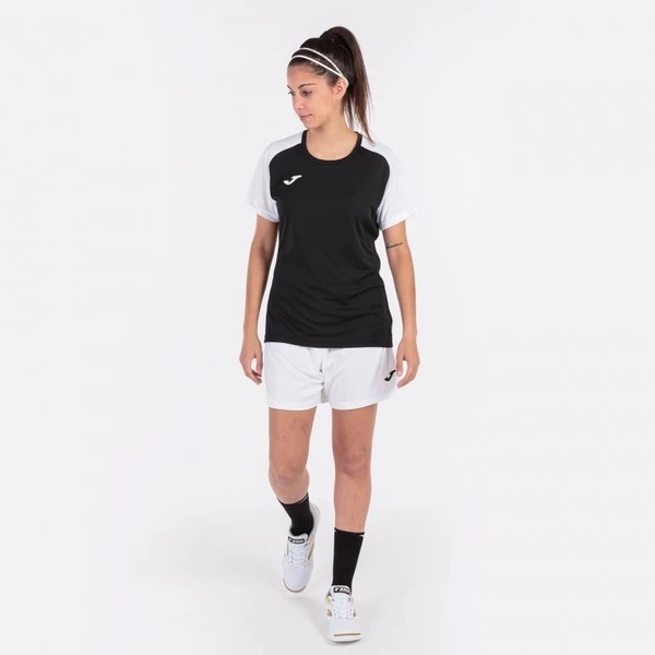 Футболка женская Joma ACADEMY IV черно-белая 901335.102