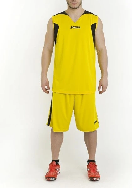 Баскетбольна форма Joma SET REVERSIBLE жовто-чорна 1184.901
