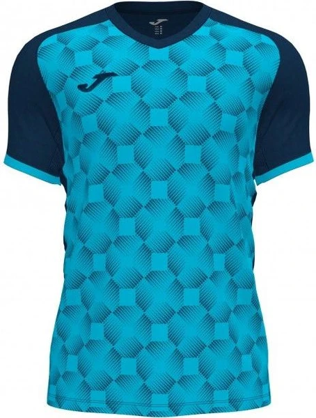 Футболка Joma SUPERNOVA III темно-сине-бирюзовая 102263.342