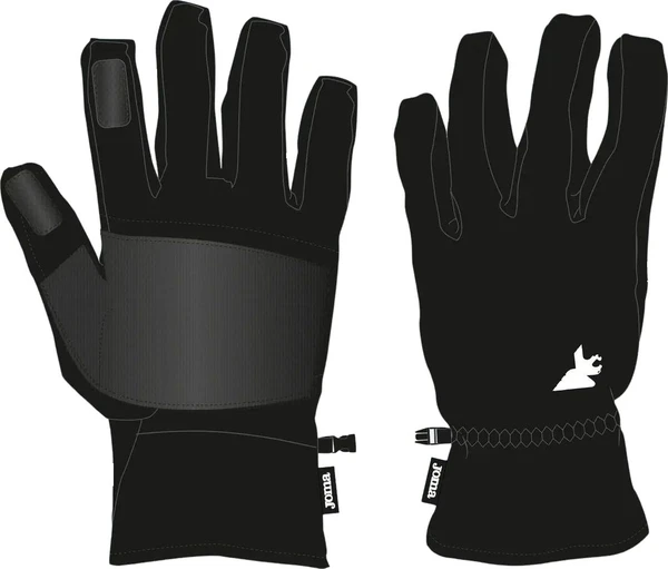 Перчатки зимние Joma EXPLORER черные 700020.100