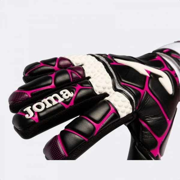 Воротарські рукавички Joma GK-PRO чорні фуксія 400908.105