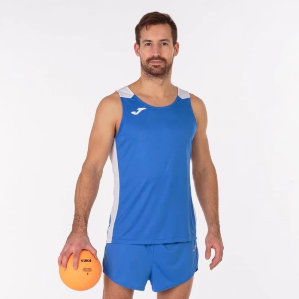 Майка для бігу Joma RECORD II синьо-біла 102222.702