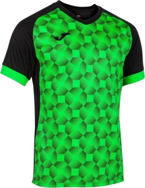 Футболка Joma SUPERNOVA III черно-зеленая 102263.117