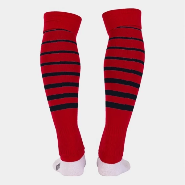 Гетри футбольні без шкарпетки Joma PREMIER II червоно-чорні 400898.601
