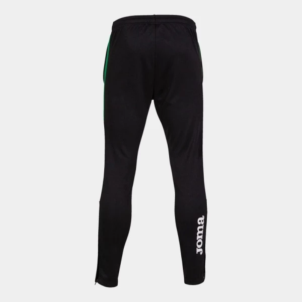 Спортивные штаны Joma ECO CHAMPIONSHIP черно-зеленые 102752.104