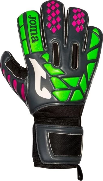 Вратарские перчатки Joma PREMIER 20 черно-зеленые 400510.154