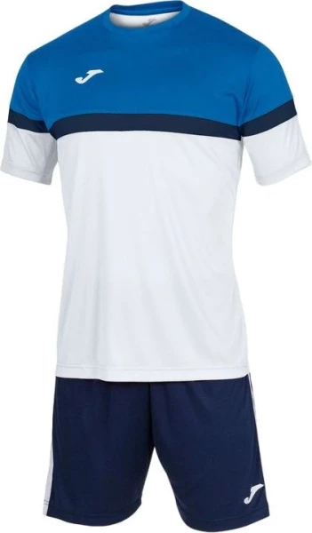 Комплект футбольної форми Joma DANUBIO біло-синій 102857.207
