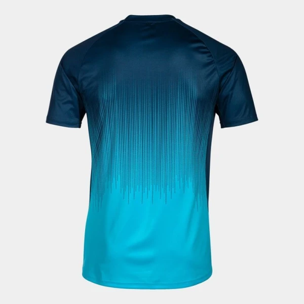 Футболка Joma TIGER IV темно-сине-бирюзовая 102764.013