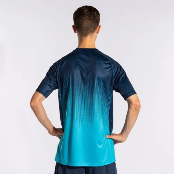 Футболка Joma TIGER IV темно-сине-бирюзовая 102764.013