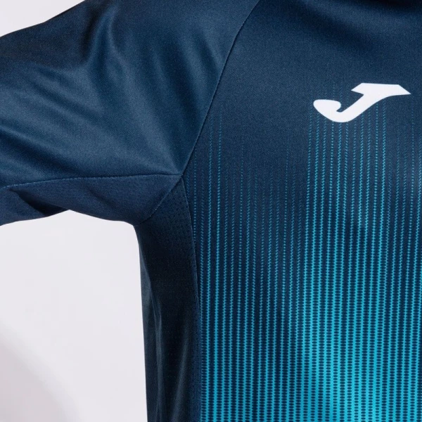 Футболка Joma TIGER IV темно-сине-бирюзовая 102764.013