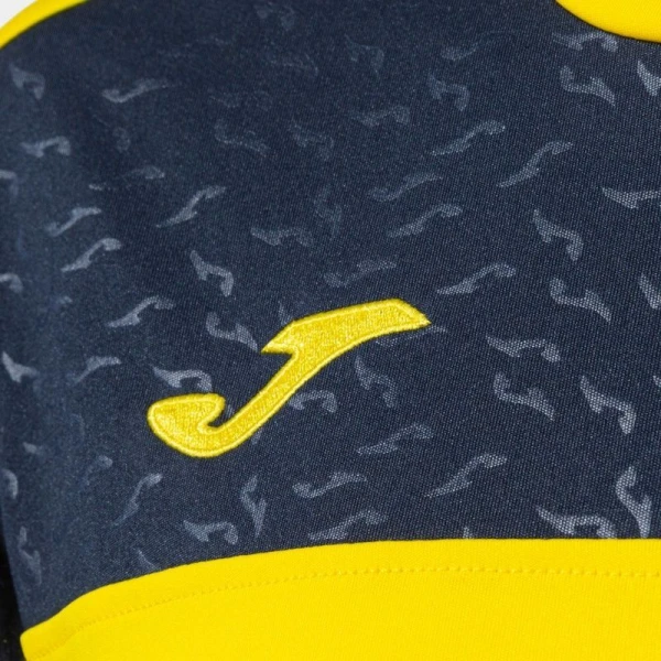 Футболка женская Joma CREW V желто-синяя 901856.907