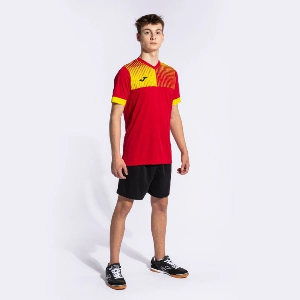 Футболка Joma ECO SUPERNOVA красно-желтая 103128.609