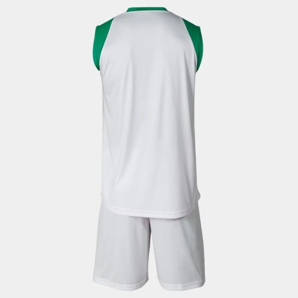 Баскетбольная форма Joma FINAL II бело-зеленая 102849.204