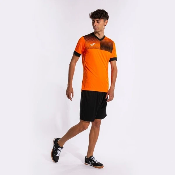 Футболка Joma ECO SUPERNOVA оранжево-чорна 103128.881