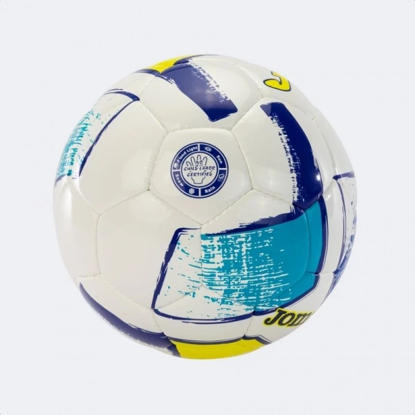 Футбольный мяч Joma DALI II бело-сине-желтый Размер 3 400649.216