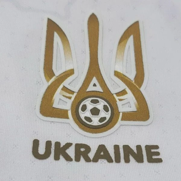Футболка сборной Украины без карты Joma UKRAINE белая AT102404С200