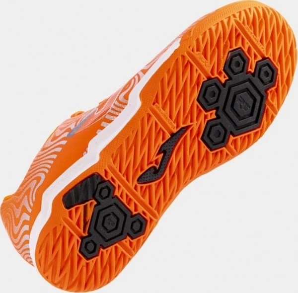 Футзалки (бампы) детские Joma EVOLUTION JR оранжевые EVJW2408IN