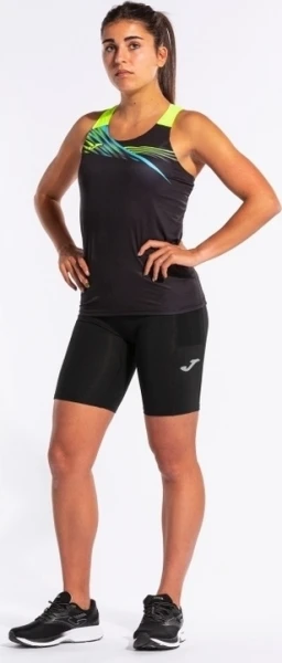Майка для бігу жіноча Joma ELITE X чорна 901812.121