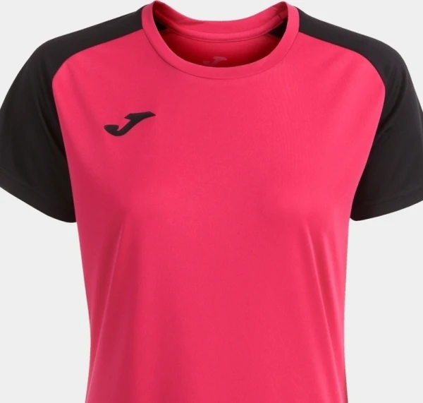 Футболка женская Joma ACADEMY IV розово-черная 901335.501