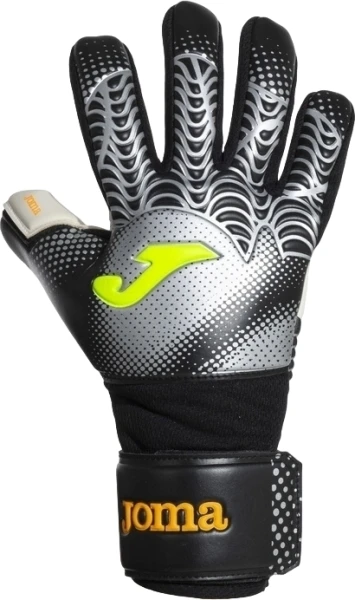 Воротарські рукавички Joma PREMIER чорно-срібно-жовті 401364.170